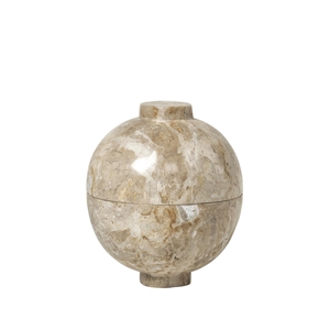 Kristina Dam Studio Marmor Sphere Desert Storm Skulptur XL