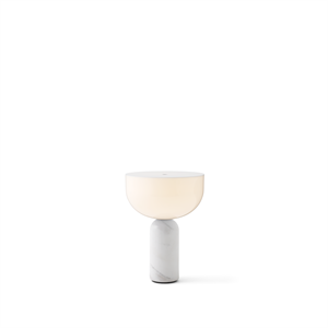 New Works Kizu Transportabel Lampe Hvid Marmor