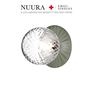 Nuura X Emili Sindlev Liila 1 Væglampe Medium Hopeful Green/Klar Optic