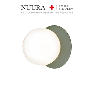 Nuura X Emili Sindlev Liila 1 Væglampe Medium Hopeful Green/Opal