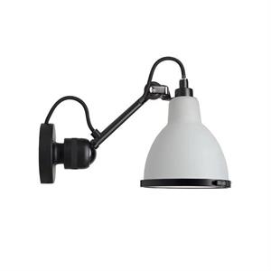 Lampe Gras N304 Væglampe Badeværelse Mat Sort/Hvid