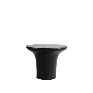 101 Copenhagen Trumpet Sidebord Lav Sølv Travertin