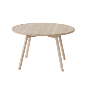 Andersen Furniture C2 Sofabord Ø80 Hvidpigmenteret Eg