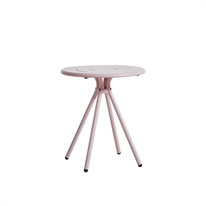 Woud Ray Rundt Café Bord Pink