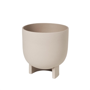 Kristina Dam Studio Serene Flowerpot Terracotta Sand Stor