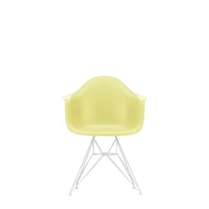 Vitra Eames Plastic RE DAR Spisebordsstol Citron/Hvid