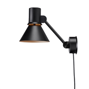 Anglepoise Type 80 W2 Væglampe med Ledning Mat Sort