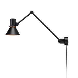 Anglepoise Type 80 W3 Væglampe med Ledning Mat Sort