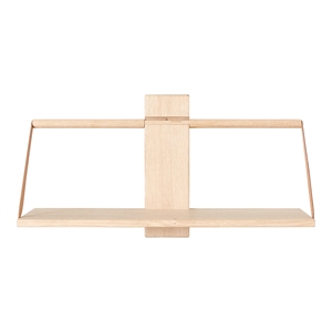 Andersen Furniture Shelf Wood Wall Stor Egetræ