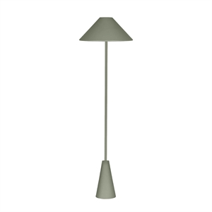 Globen Lighting Cannes Gulvlampe Mosgrøn