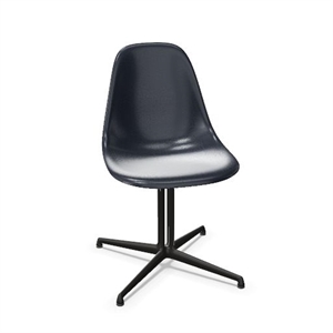 Vitra Eames Fiberglass DSL Spisebordsstol Navy Blue/Smooth Basic Dark