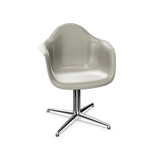 Vitra Eames Fiberglass DAL Spisebordsstol Raw Umber/Krom