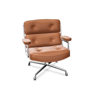 Vitra Lobby ES 105 Kontorstol Cognac/Krom