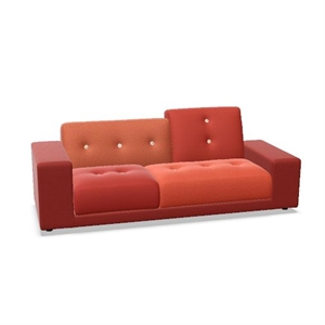 Vitra Polder Compact Sofa The Earth Reds