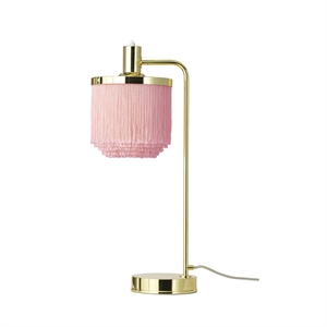 Warm Nordic Fringe Bordlampe Bleg Pink