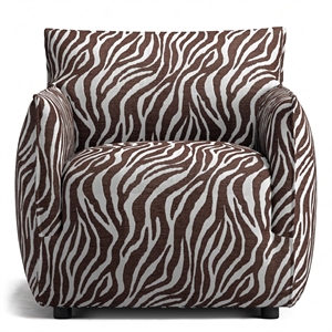 Decotique Le Petite Lænestol Zebra/Brun/Hvid