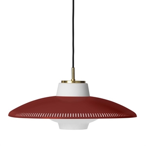 Warm Nordic Opal Shade Pendel Mørk Rød