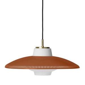Warm Nordic Opal Shade Pendel Rusten Rød