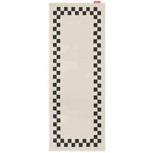 Fatboy Carpretty Catwalk Check Gulvtæppe 80x200 cm Antracit/Creme