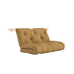 Karup Hooked Sovesofa Med Madras 135x200 Raw/643 Golden Ochre