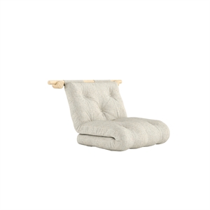 Karup Hooked Sovesofa Med Madras 75x200 Raw/640 Soft Chalk