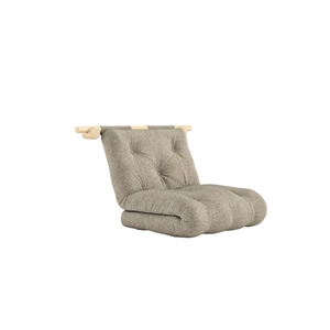 Karup Hooked Sovesofa Med Madras 75x200 Raw/641 Warm Sand
