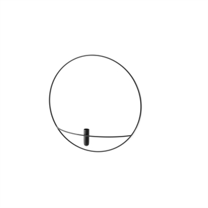 MENU POV Circle Vase/Lysestage Stor Sort
