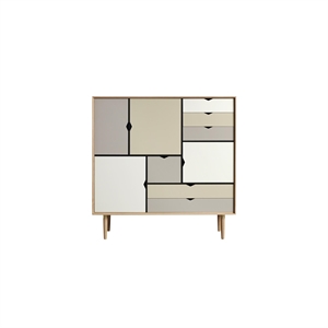 Andersen Furniture S3 Skab Sæbebehandlet Eg/Sand