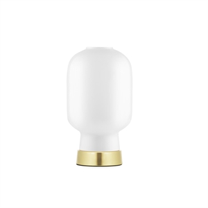 Normann Copenhagen Amp Bordlampe Hvid/Messing