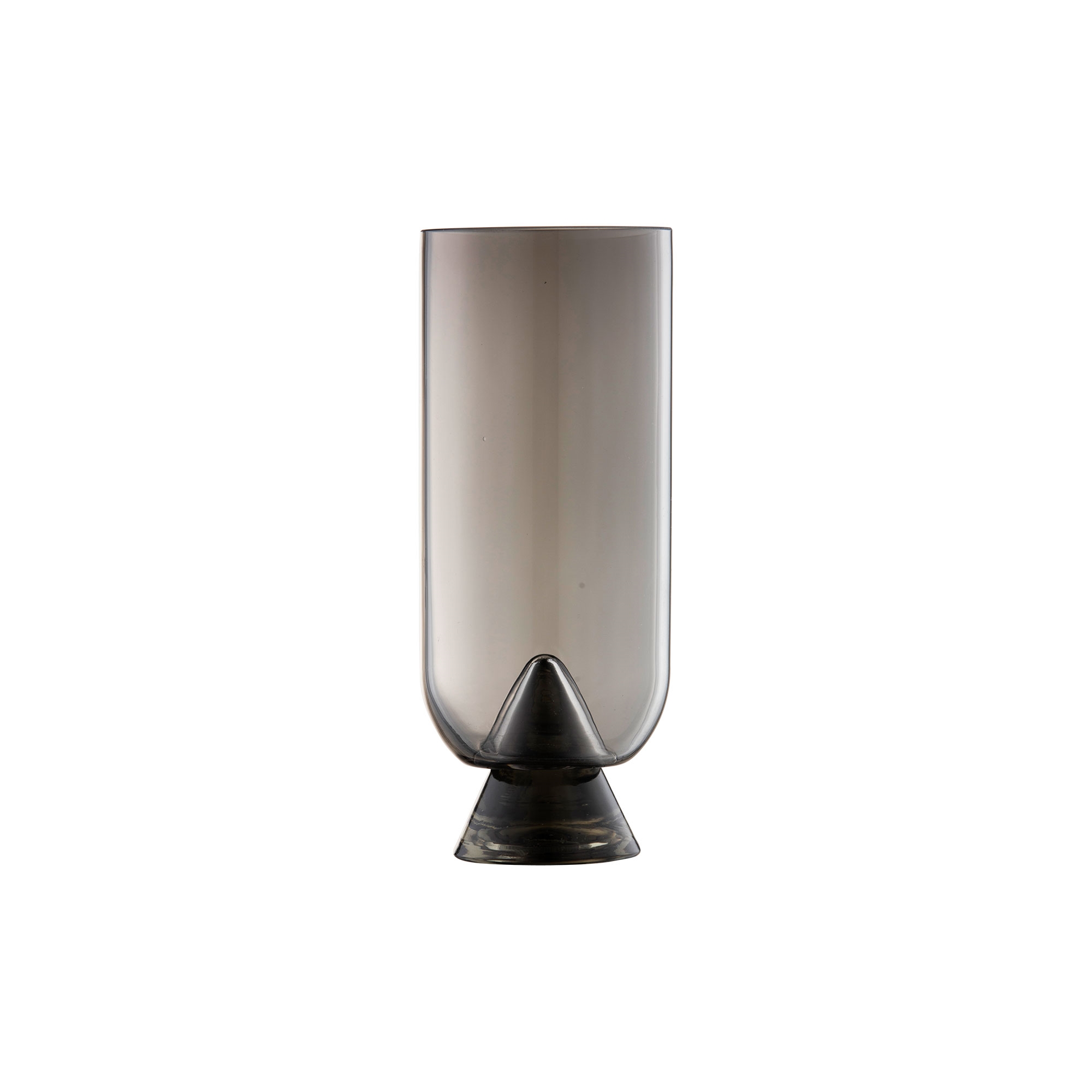 AYTM GLACIES Vase Sort H23,5 cm