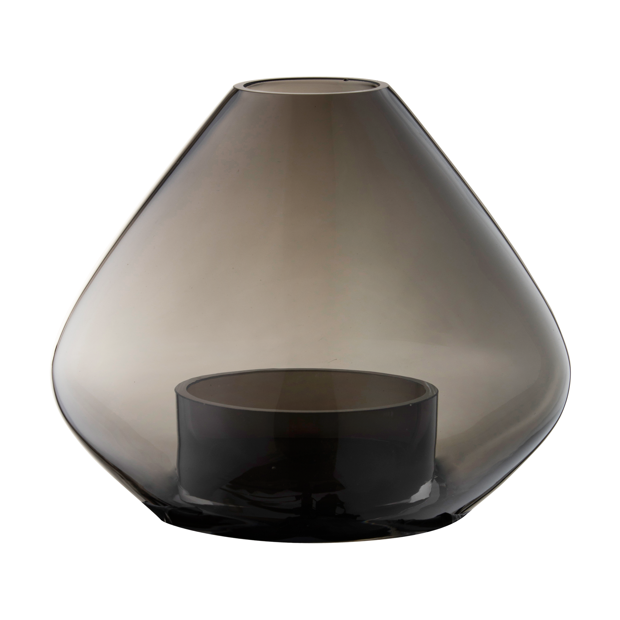 AYTM UNO Lanterne/Vase Sort H21 cm