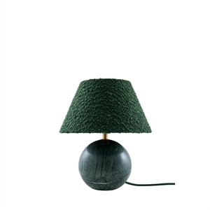 Globen Lighting Castello Bordlampe 24 Mørkegrøn Marmor