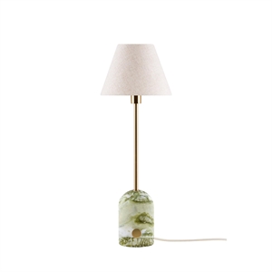 Globen Lighting Gino Bordlampe 20 Lysegrøn Marmor