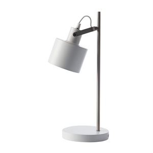 Dyberg Larsen Ocean Bordlampe Hvid/krom