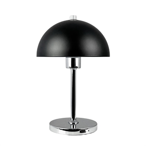 Dyberg Larsen Malmø Bordlampe Sort/Krom