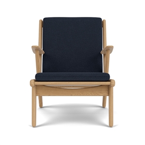 FDB Møbler J53 Lænestole Mørkeblå