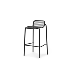 Normann Copenhagen Vig Barstol H75 cm Sort