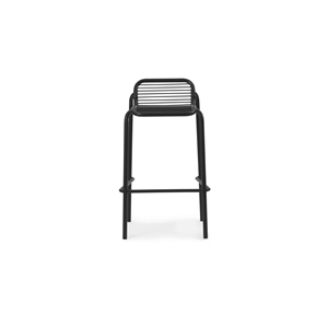 Normann Copenhagen Vig Barstol H75 Sort