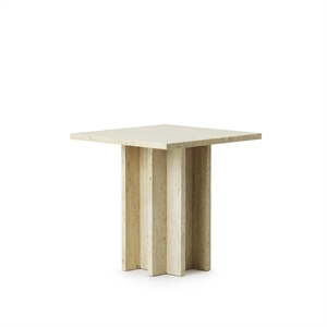 Normann Copenhagen Edge Sofabord Lille Travertine