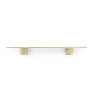 Normann Copenhagen Sten Hylde 120 cm Travertin