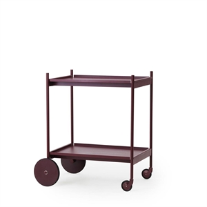 Normann Copenhagen Rul Rullevogn Burgundy