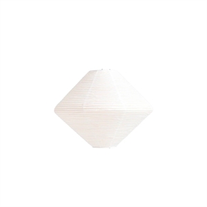 Hay Paper Shade Diamond Skærm Uden Ledning Ø60 Klassisk Hvid