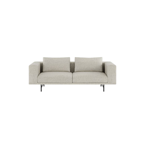 Vipp Loft 2-Personers Sofa Bark Off White/Lysegrå/Sort
