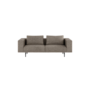 Vipp Loft 2-Personers Sofa Bark Umber/Off White/Sort
