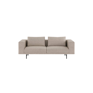 Vipp Loft 2-Personers Sofa Brook Beige/Kastajne/Sort
