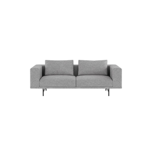 Vipp Loft 2-Personers Sofa Brook Grey Melange/Sort