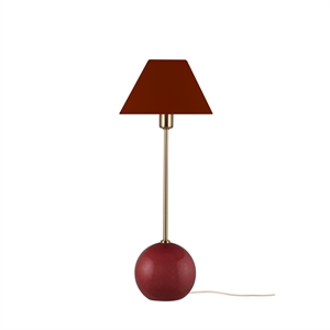 Globen Lighting Iris 20 Bordlampe Burgundy