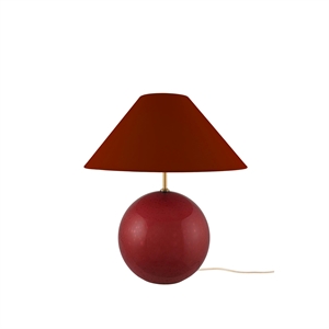 Globen Lighting Iris 35 Bordlampe Burgundy