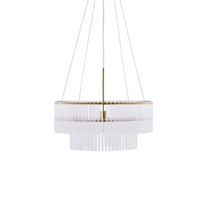 Globen Lighting Hook Pendel 60 Klar/Messing