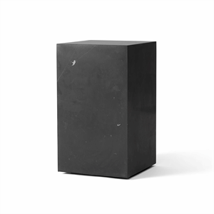 Audo Plinth Sofabord Høj Nero Marquina Marmor